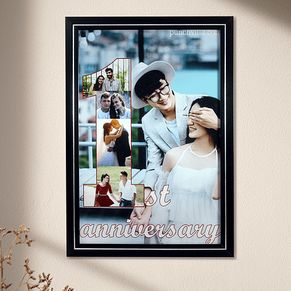 !st anniversary frame