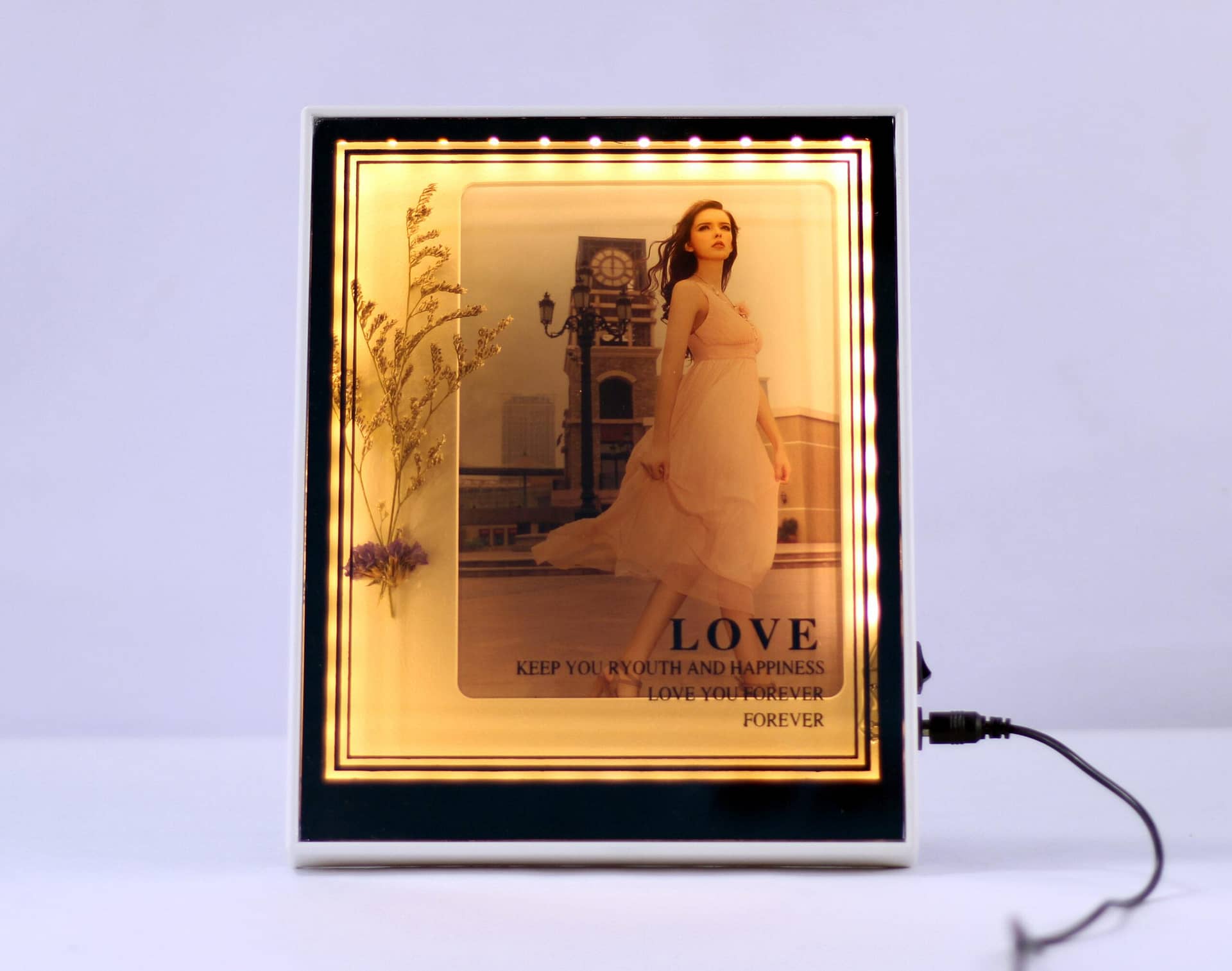 CASEMANTRA Magic Mirror Photo Frame 8 inch 3D - CASEMANTRA 